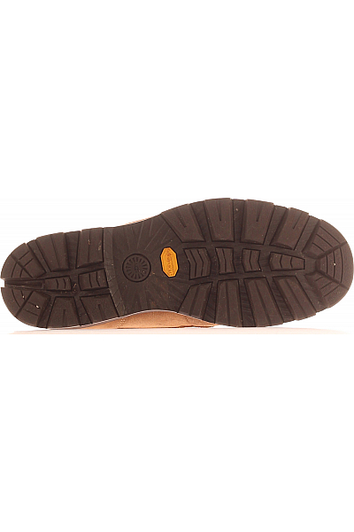 Pánské Kotníkové Boty Kožené Hnědé UGG Second hand Vel.  43
