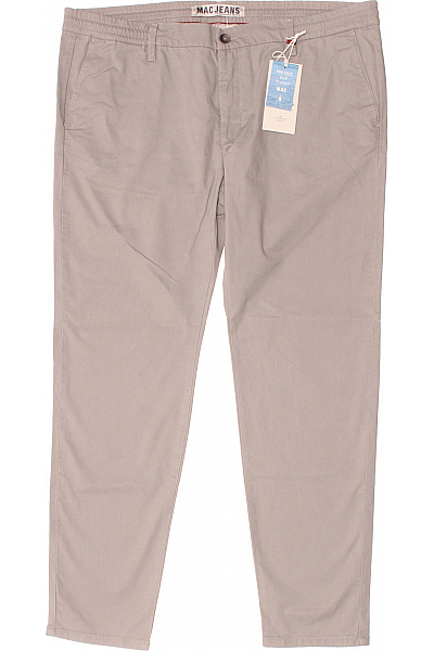 Pánské Chino Kalhoty Šedé MAC Outlet Vel. 40/32
