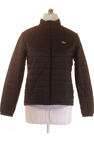 Pánská Bunda Černá LACOSTE Second hand Vel. 56