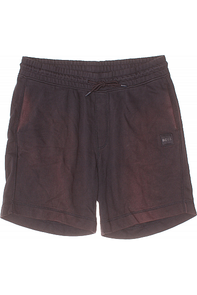 Pánské Teplákové Kraťasy Modré Hugo Boss Second hand Vel. L