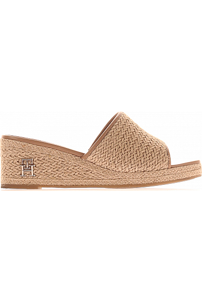 TOMMY HILFIGER Dámské Pantofle Hnědé Vel. 40
