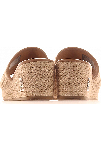 TOMMY HILFIGER Dámské Pantofle Hnědé Vel. 40