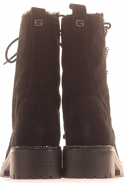 Guess Dámské Boty Kožené Černé Vel. 39