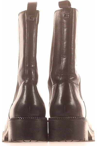 Dámské Kotníkové Boty Černé Guess Second hand Vel. 40