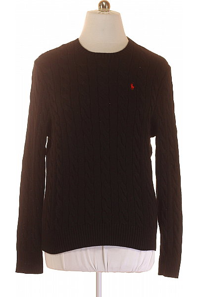 Pánský Pulovr Černý Ralph Lauren Vel. L