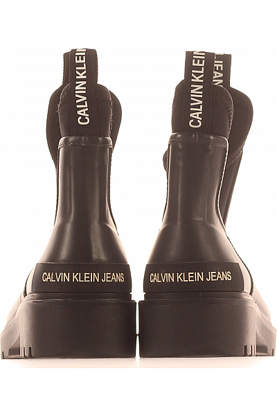 Calvin Klein Dámské Kotníkové Boty Černé Vel.  39