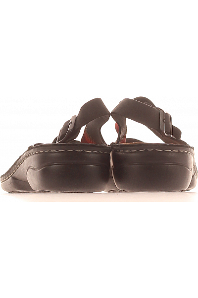 Comfortfusse Dámské Sandály Kožené Modré Outlet Vel. 37