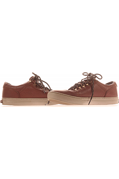 Pánské Tenisky Kožené Hnědé Timberland Vel.  42