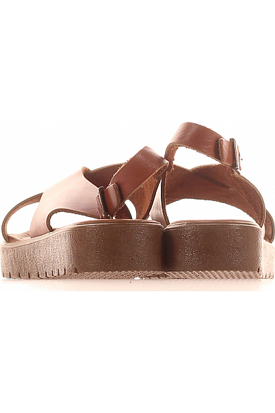 Deripabuc Dámské Sandály Hnědé