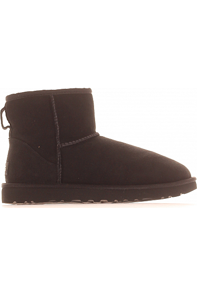 Dámské Boty Kožené Černé UGG Vel.  39