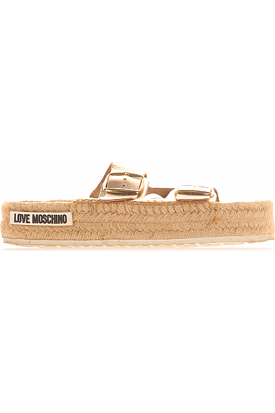 Dámské Boty Zlaté MOSCHINO Vel. 37