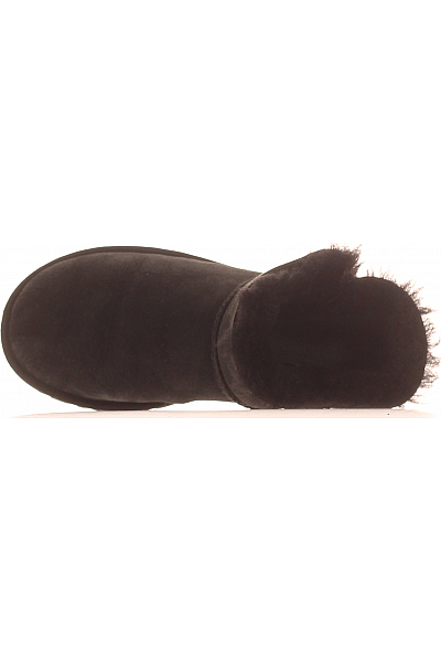UGG Dámské Válenky Kožené Černé Vel.  38