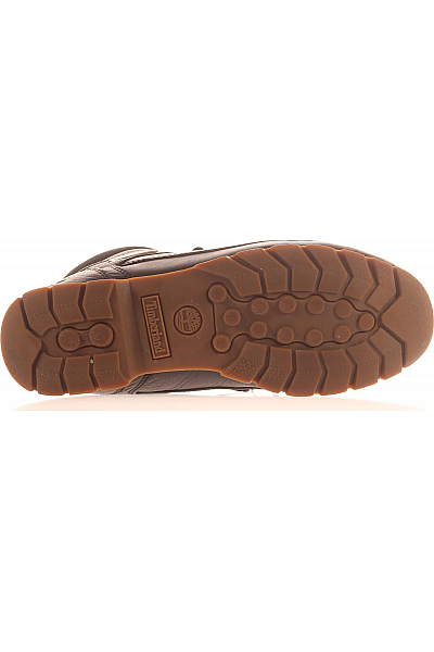 Timberland Pánské Boty Kožené Černé Second hand Vel.  45