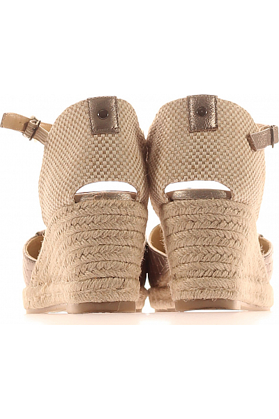 Dámské Espadrilky Stříbrné CARMELA Vel. 40