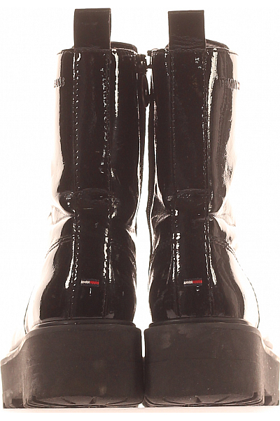 TOMMY HILFIGER Dámské Boty Černé Second hand Vel.  39