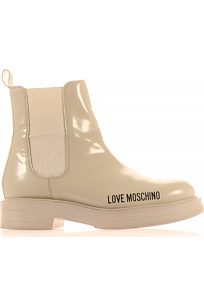 Dámské Boty Bílé MOSCHINO Vel. 38