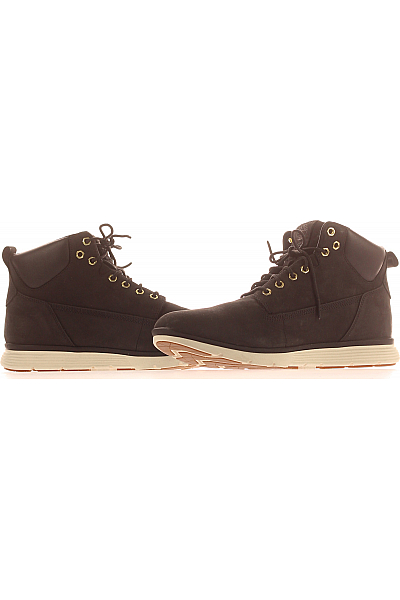 Timberland Pánské Kotníkové Boty Kožené Černé Vel.  44