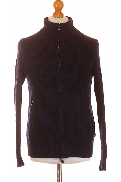 Pánský Cardigan Modrý Hugo Boss Vel. L