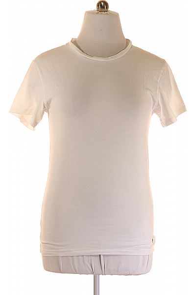 Pánské Tričko Bílé Ralph Lauren Second Hand