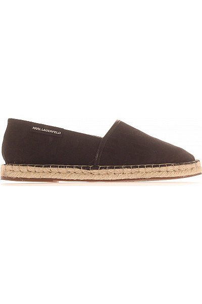 Karl Lagerfeld Dámské Espadrilky Černé Second hand Vel. 40
