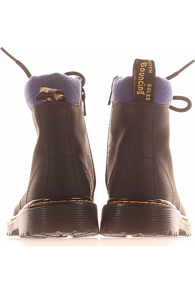 Dr.Martens Dětské Boty Kožené Černé Second hand Vel. 34