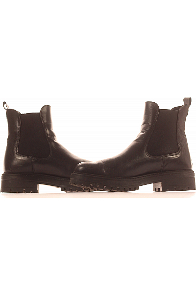 Copenhagen Shoes Dámské Boty Kožené Černé Vel.  38
