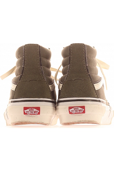 Pánské Boty Sk8-hi Reconst Zelené Vans