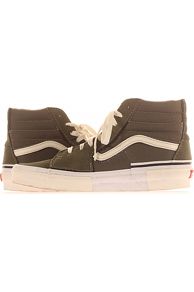 Pánské Boty Sk8-hi Reconst Zelené Vans
