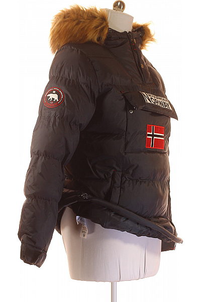 Zimní Pánská Bunda Šedá Geographical Norway Vel.  M