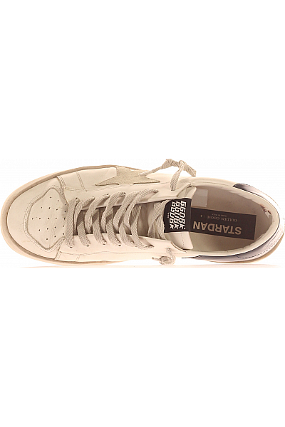Pánské Boty STARDAN Bílé Golden Goose  Vel. 44