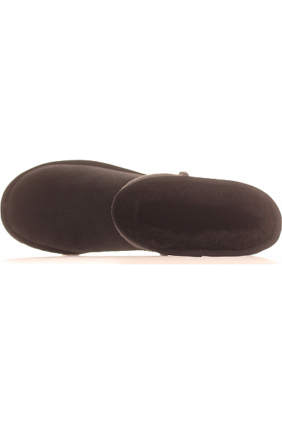 UGG Dámské Válenky Kožené Černé Vel.  37