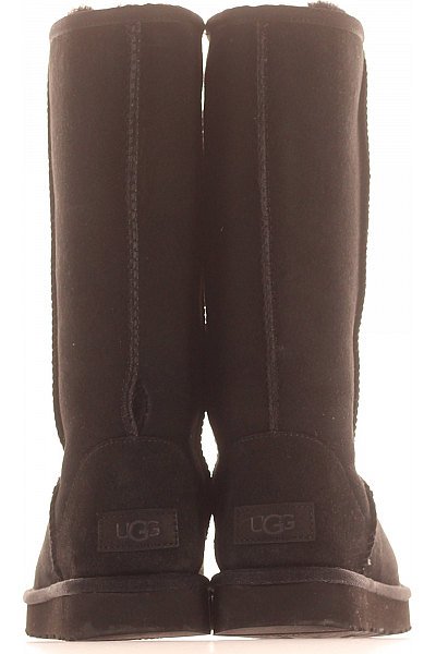 UGG Dámské Válenky Kožené Černé Vel.  37