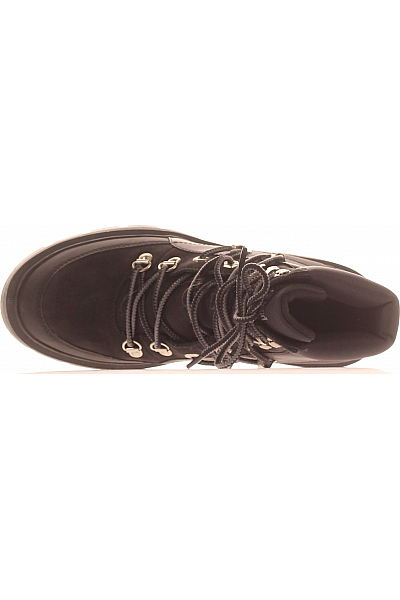 Timberland Dámské Boty Kožené Černé Second hand Vel.  38