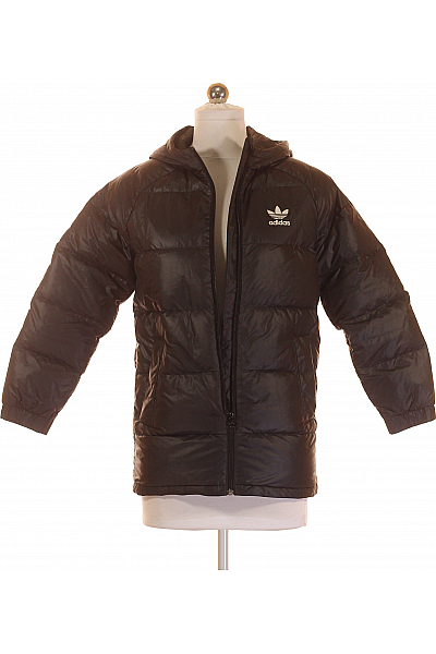 ADIDAS Dívčí Bunda Černá