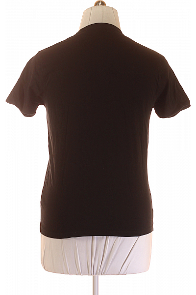 Pánské Tričko Černé U.S.POLO ASSN. Second hand Vel. L