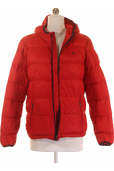 Zimní Dámská Bunda Červená Ralph Lauren Vel. XL