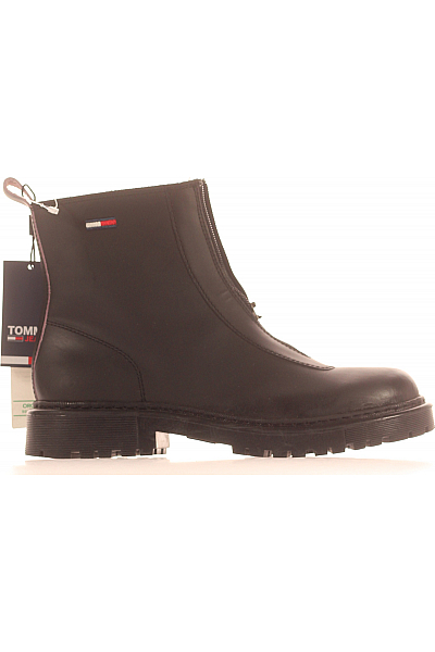Dámské Kotníkové Boty Černé TOMMY HILFIGER Vel. 40