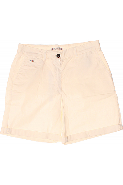 TOMMY HILFIGER Dámské šortky Bílé Second Hand Vel.  40