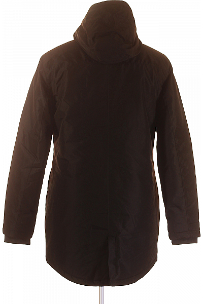 Pánský Kabát Černý JACK & JONES Vel.  L