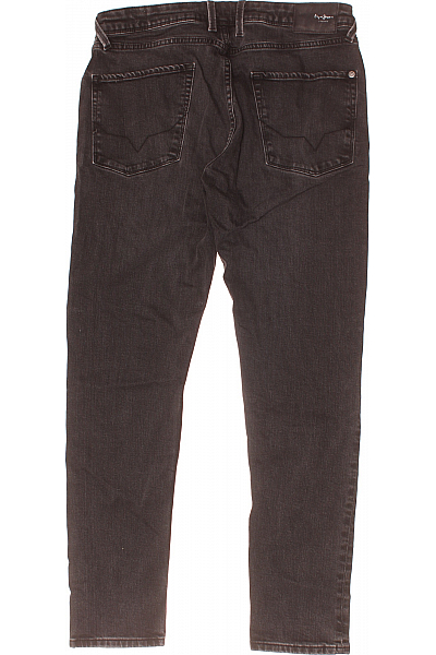 Pánské Rovné Džíny Černé Pepe Jeans Vel.  34/32