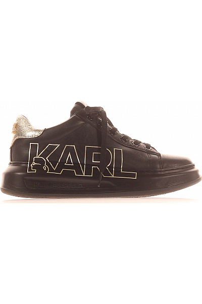 Dámské Boty Černé Karl Lagerfeld Vel. 36