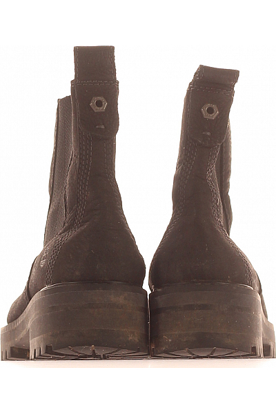 Dámské Boty Kožené Černé Timberland Vel. 37