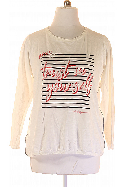 Dámské Tričko Bílé CECIL Vel. XXL | CECIL | obrázek 2