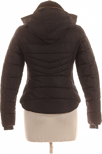 Prošívaná Dámská Bunda Černá ZARA Second hand Vel.  M