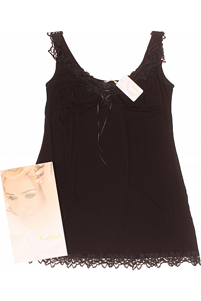 Dámské Pyžamo Černé Kalimo