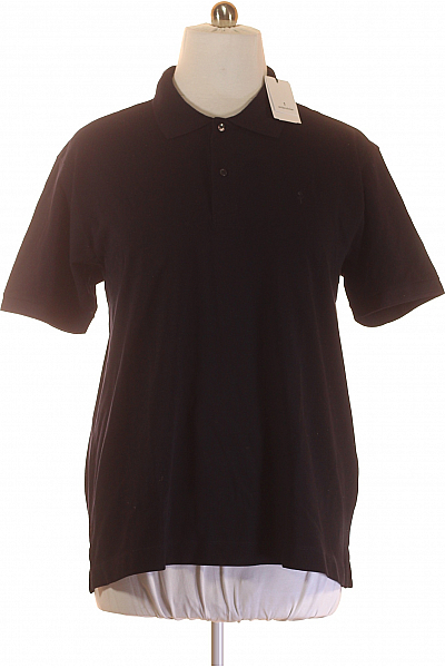 Seidensticker Pánské Tričko S Límečkem Modré