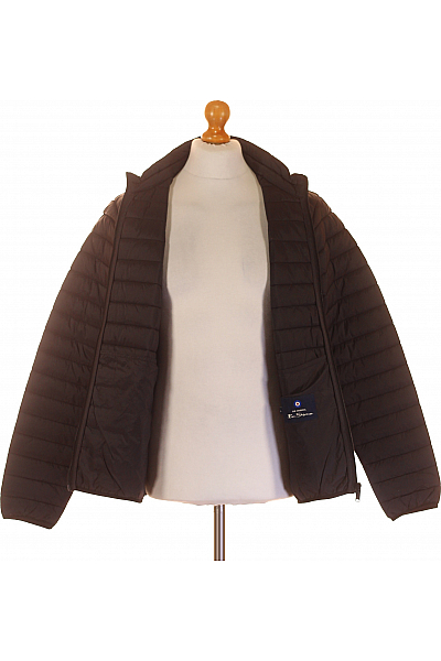Ben Sherman Prošívaná Pánská Bunda Černá Vel. L