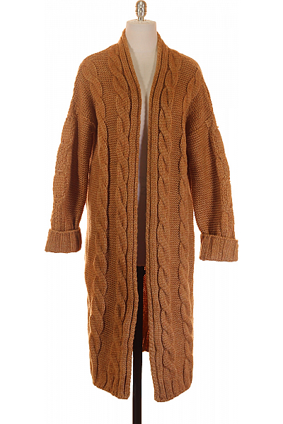 Dámský Cardigan Hnědý Vel. UNI