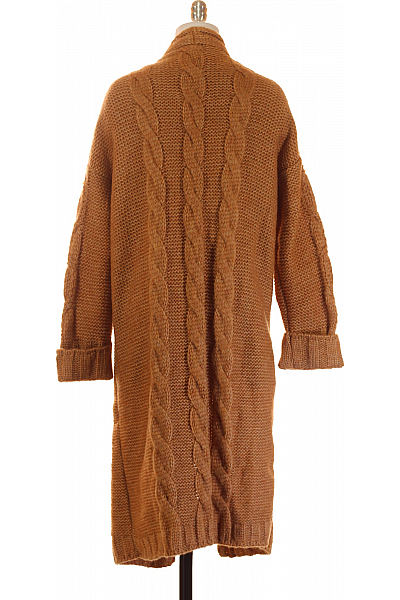 Dámský Cardigan Hnědý Vel. UNI
