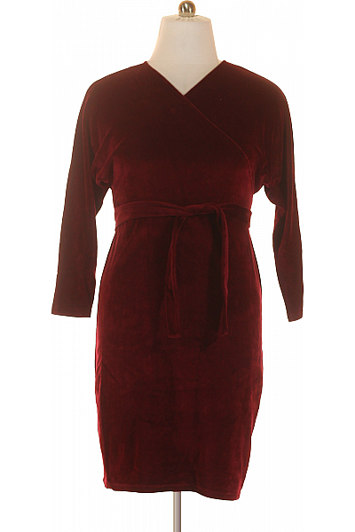 Večerní  Šaty Vínová MOE Outlet